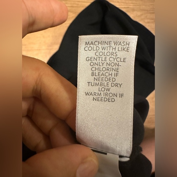 NWT J.Jill Cotton Ponte Black Petite Modern Minimalist Straight Pants,size MP - Picture 4 of 6